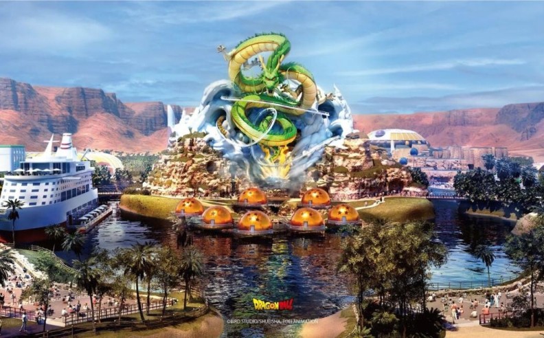 Explore the Dragon Ball Theme Park Experience in Qiddiya Saudi Arabia