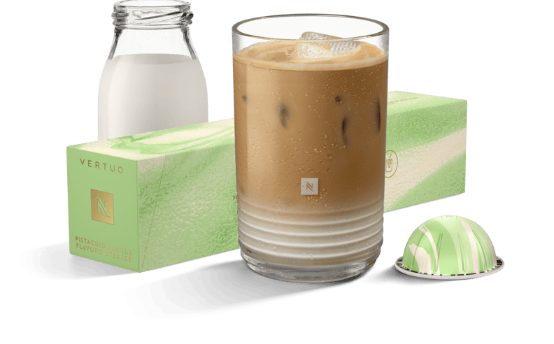 Stylish Travel Mugs & Pistachio Vanilla Flavour Pods