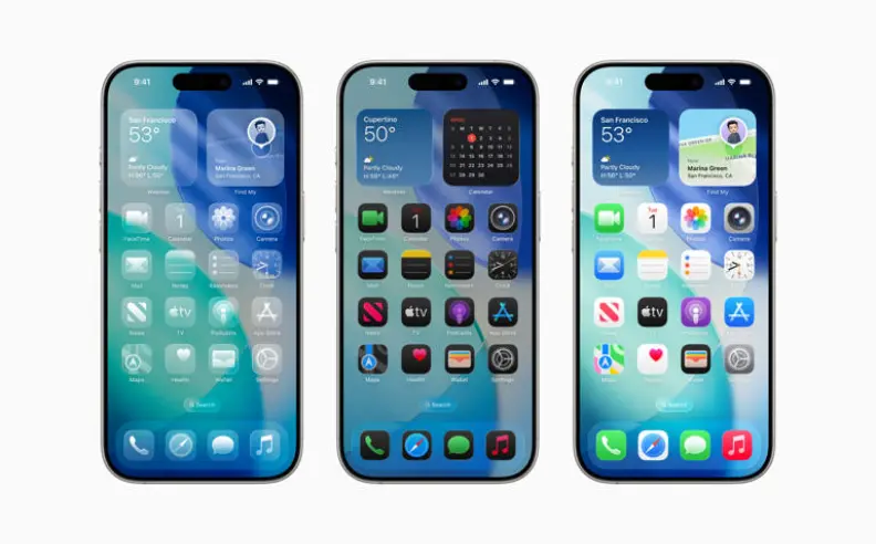 Liquid Glass Interface Redesign