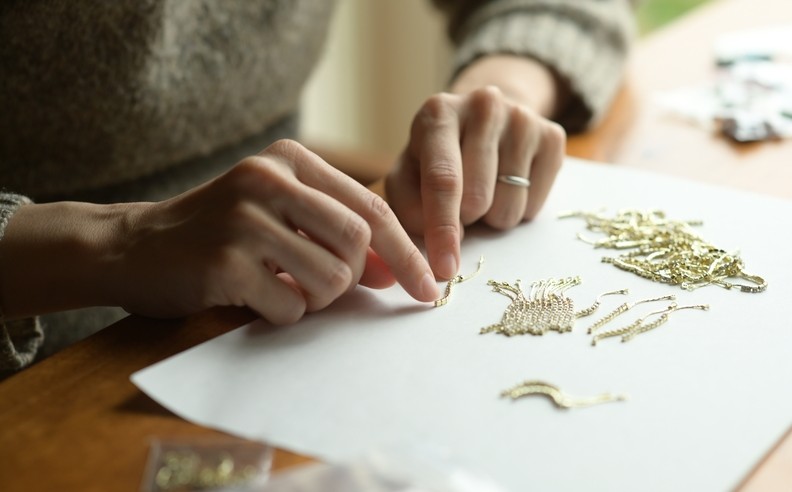 Jewellery Making Demo at Dubai Design Academy