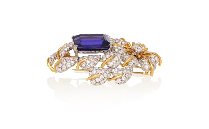 Tanzanite Cascade من Tiffany & Co. قوة الطبيعة مجسدة في تصميم