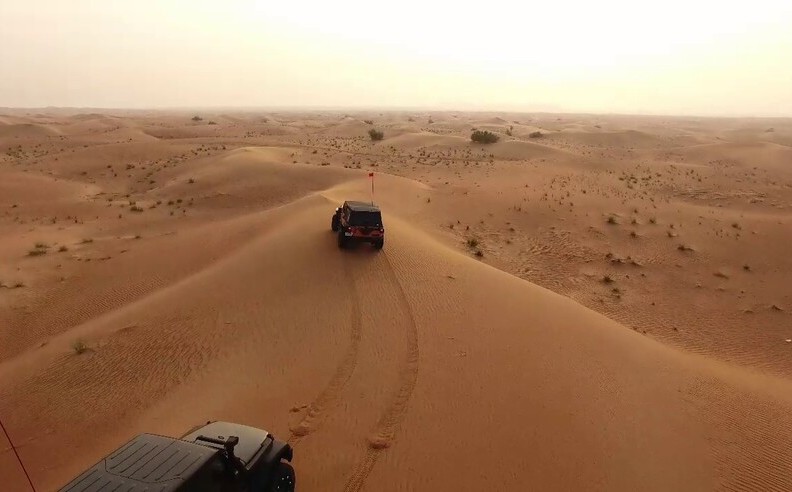 Showcasing Jeep’s Premium Fleet in AlUla