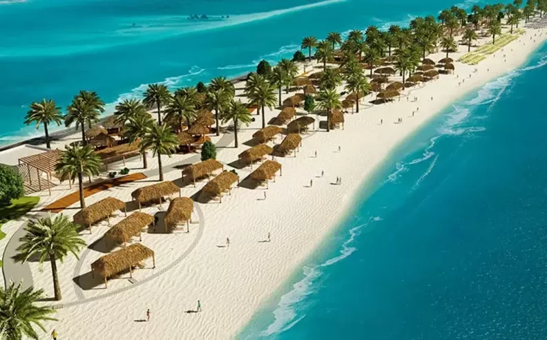 شاطئ الزور في الكويت