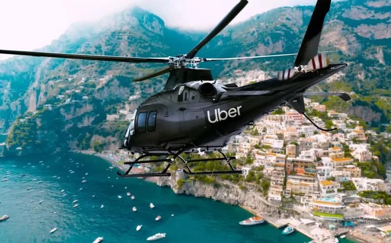 Uber Takes to the Skies: Helicopter Rides to Capri Now Live