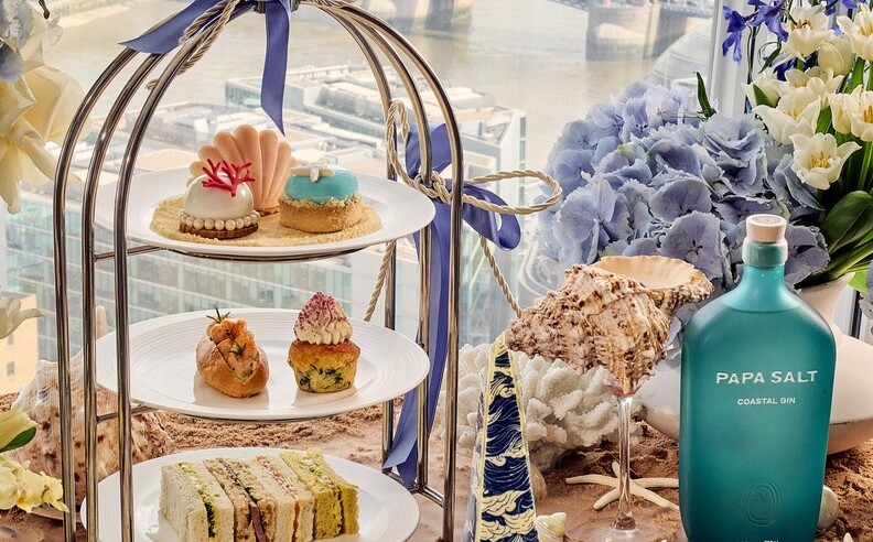 Featured Cocktails at A Summer Above Afternoon Tea Experience
