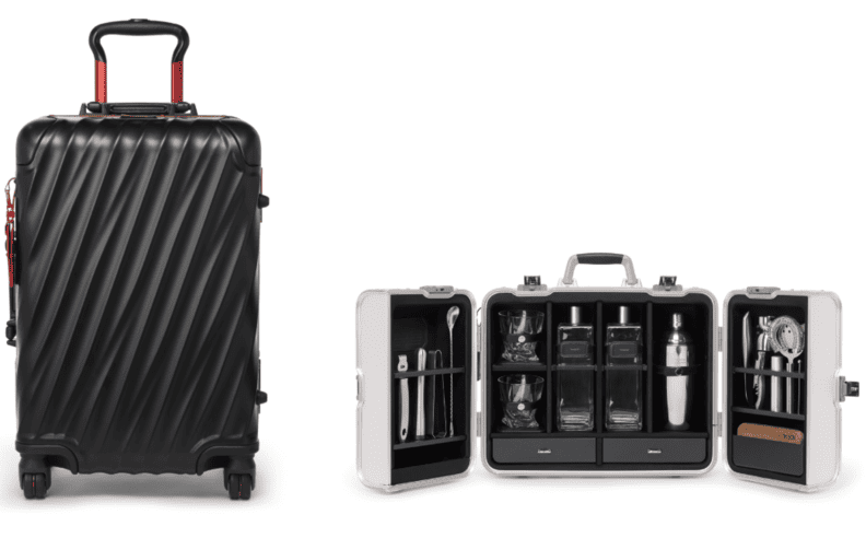 Luxury Highlights: 19 Degree Aluminum Bar Set & Accessories