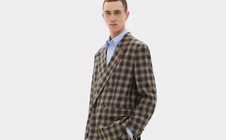Tailored Blazer with a Racing Edge