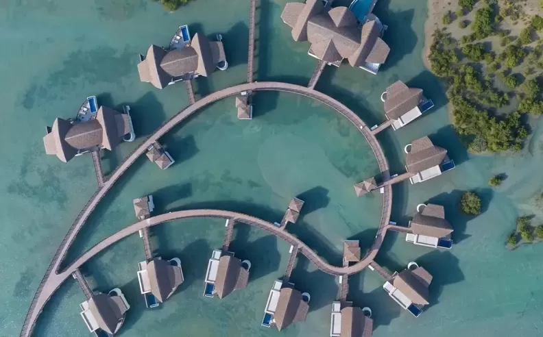 Luxurious Overwater Pool Villas