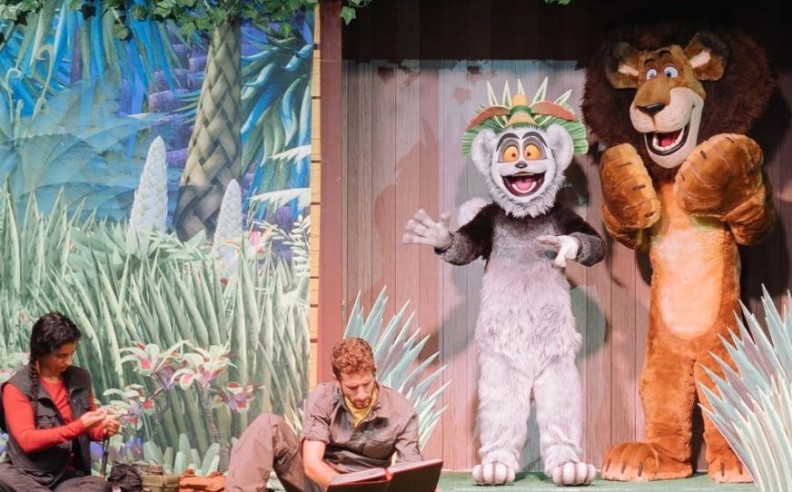 Madagascar Stars of the Jungle at Reem Mall