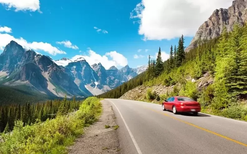 Through Canada and the United States