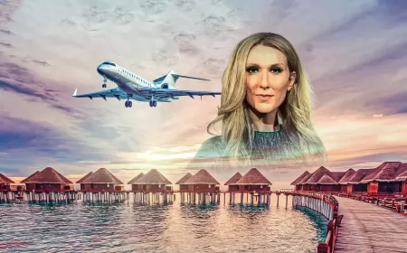 Inside Celine Dion's Luxury Jet and the Life She Lives Above the Clouds