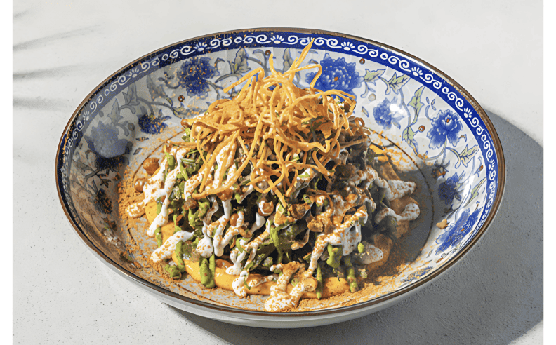 Tempura Za'atar Chaat