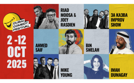 Dubai Comedy Festival Announces 13 More Acts for the 2025 Lineup, Including 7 Shows for Junior Audiences!