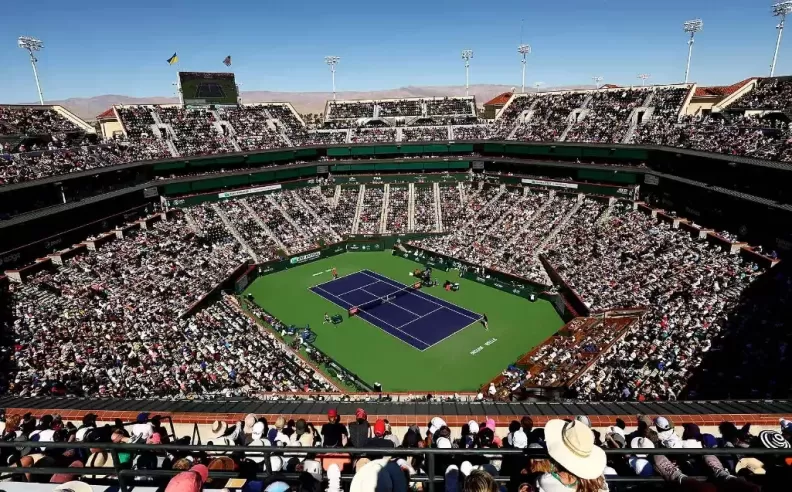 ملعب إنديان ويلز تنس جاردن – ستاديوم 1 (Indian Wells Tennis Garden – Stadium 1) - كاليفورنيا، الولايات المتحدة