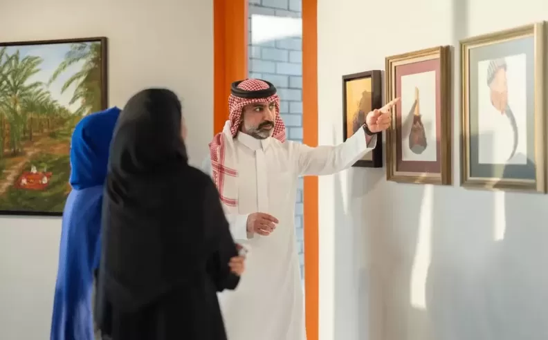 Art Exhibition at Prince Faisal Bin Fahd Hall