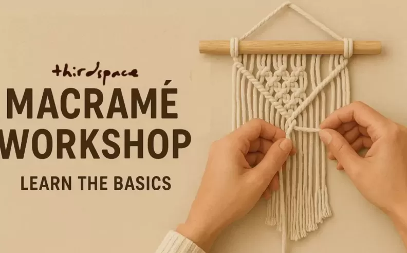 Macramé Workshop in Diriyah