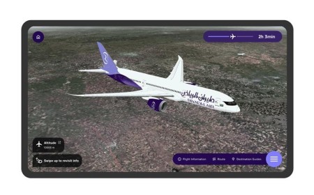 Riyadh Air Elevates the Inflight Journey with New FlightPath3D Map Experience