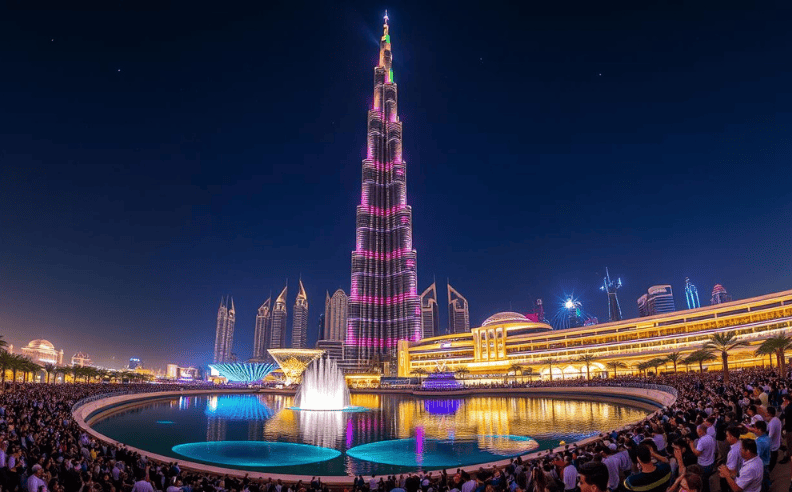 قمة البرج برج خليفة تحتفي باليوم الوطني السعودي بعرض خاص لتذاكر بسعر 95 درهماً فقط