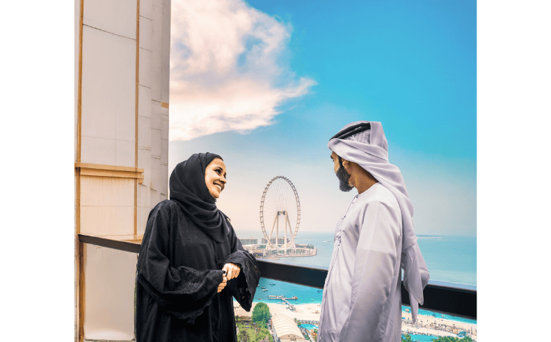 موقع وإطلالات فندق جيه ايه أوشن فيو