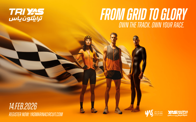 From Grid to Glory Early Bird Registration Now Open for TriYAS 2026 at Yas Marina Circuit