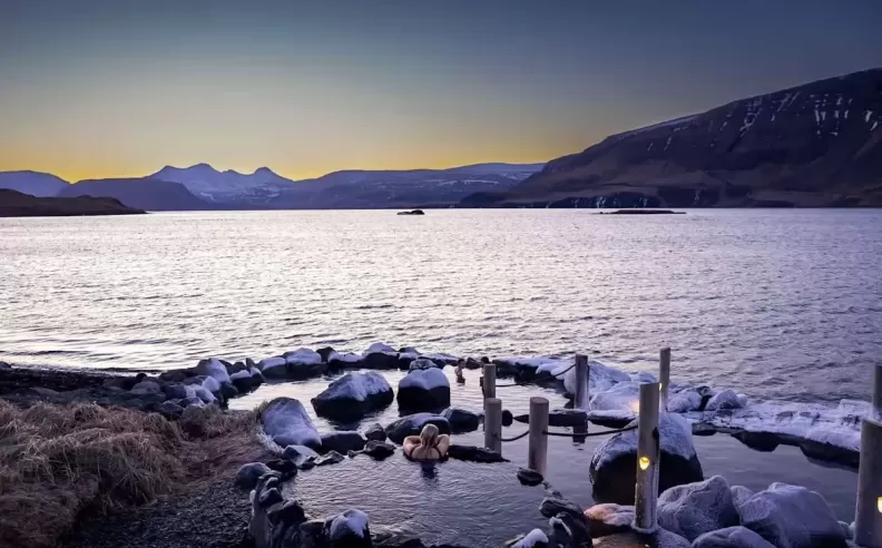Hvammsvík Hot Springs