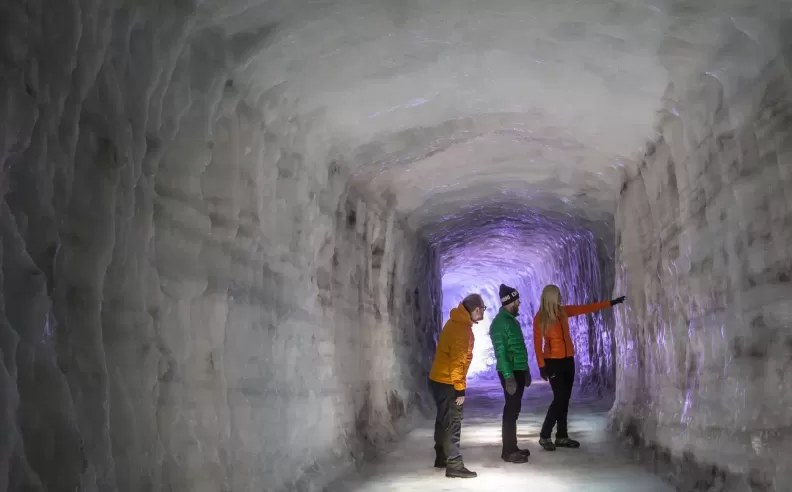 The Langjökull Ice Tunnel