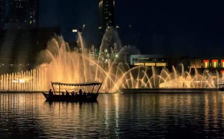 Dubai Fountain Returns with Dazzling Water Shows and Fine Dining Views