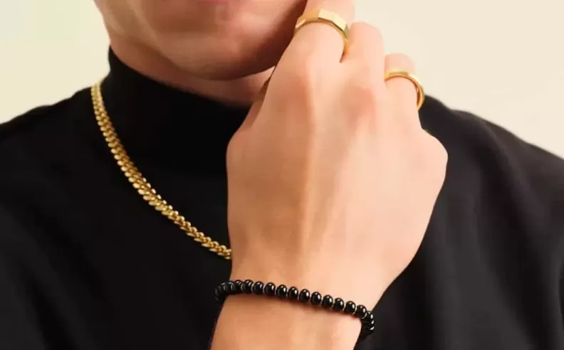 Beaded Bracelets with a Natural Edge