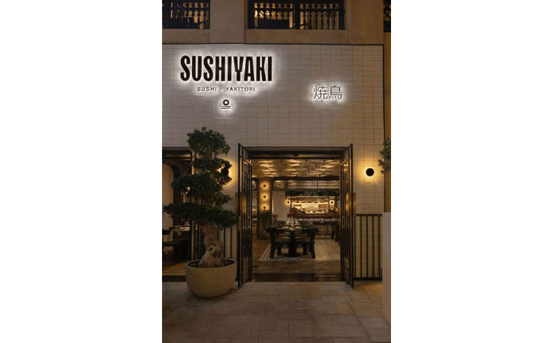 Sushiyaki Open-Air Dining Near Abra Station
