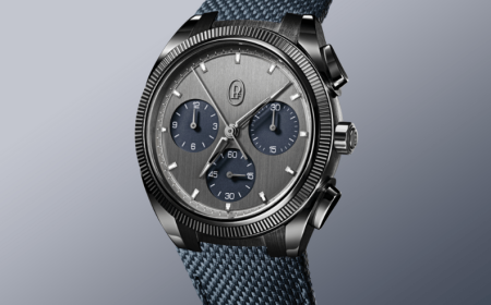 Tonda PF Sport Chronograph Ultra-Cermet London Grey & Milano Blue