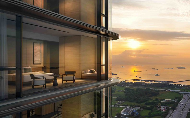 Aman Singapore Rises in Iconic Skywaters Tower