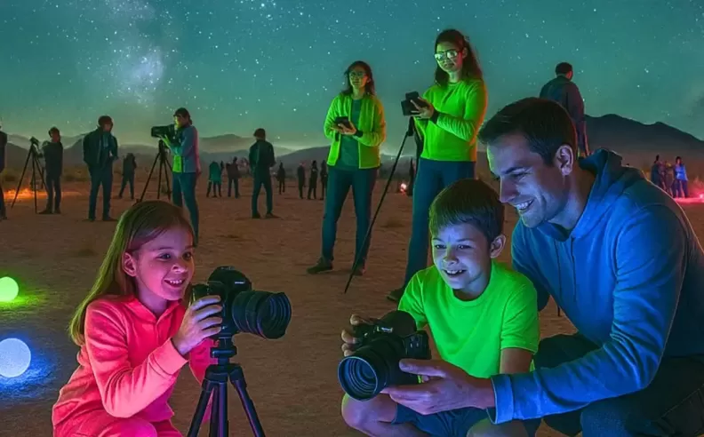 A Desert Lit with Magic