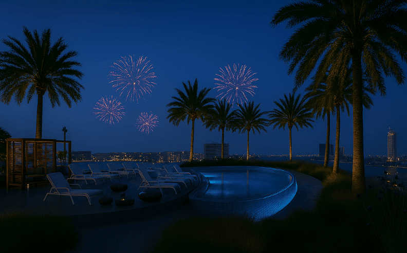 New Year’s Eve 2026 at Ciel Dubai Marina