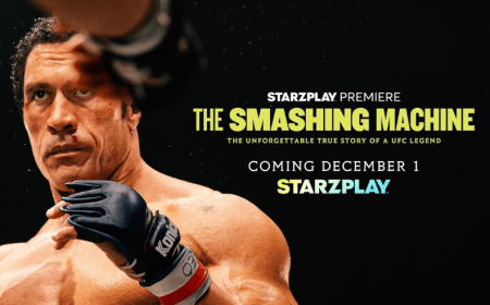 STARZPLAY Announces Exclusive MENA Premiere of Smashing Machine Starring Dwayne The Rock Johnson this UAE National Day Weekend