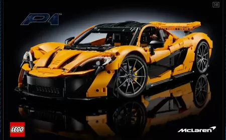 An icon reimagined: McLaren and LEGO Group unveil the LEGO® Technic™ McLaren P1™