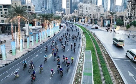 Dubai Ride 2025 kicks off Dubai Fitness Challenge with record 40,327 cyclists