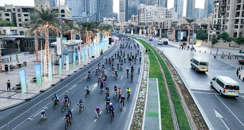 Dubai Ride 2025 kicks off Dubai Fitness Challenge with record 40,327 cyclists
