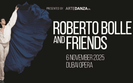 Roberto Bolle Makes His Dubai Opera Debut A Spectacular Gala Featuring the Stars of International Dance