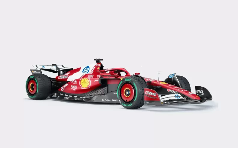 Ferrari SF25 CL النموذج الذي يعيد تعريف الدقة