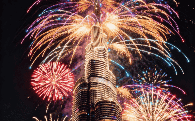 Third Avenue Dubai Mall celebrates the New Year with the Front Row Countdown