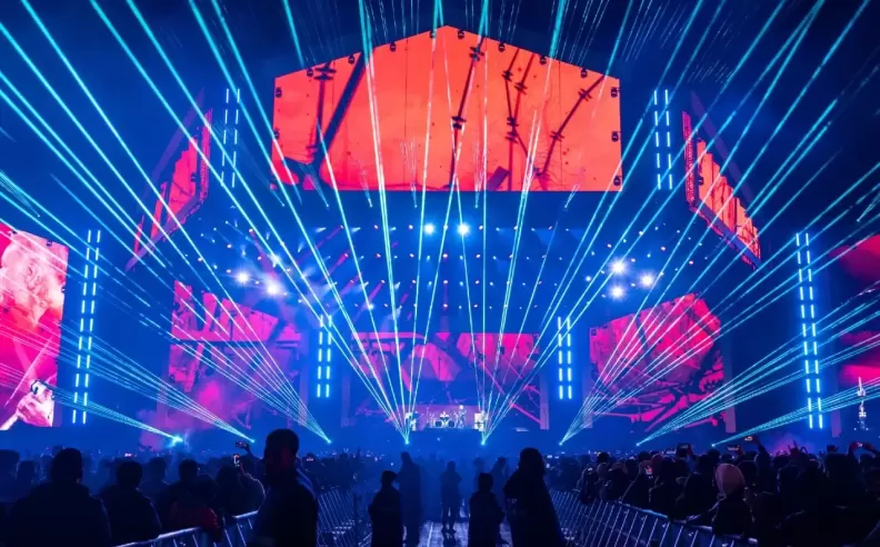 Spectacular Stages and Immersive Atmosphere