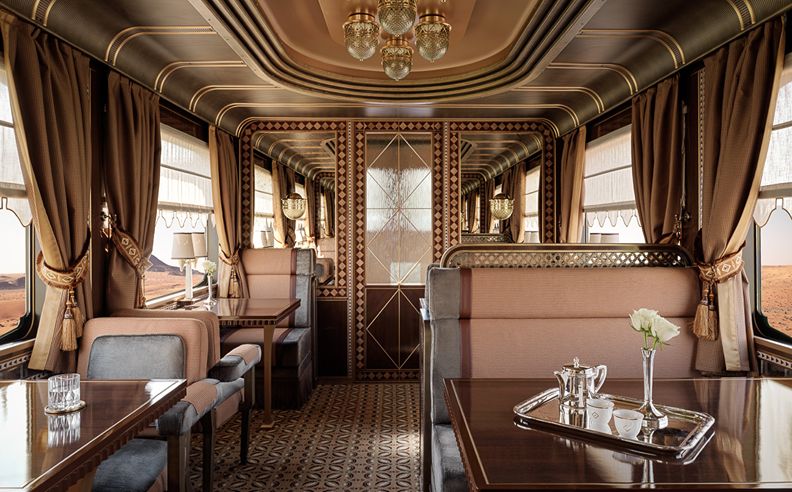 المسارات السياحية الفاخرة لقطار حلم الصحراء