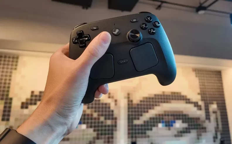 الجيل الجديد من Steam Controller جهاز ضخم بقدرات مبتكرة