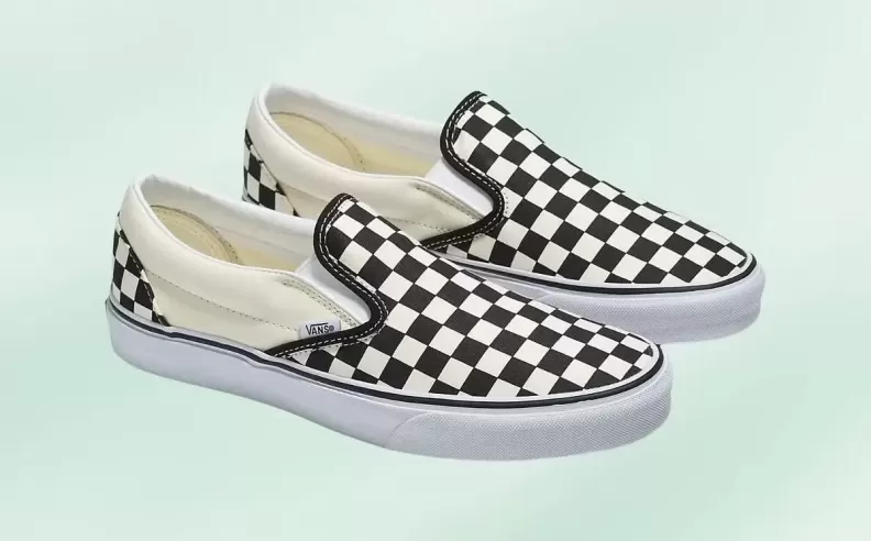 Vans Classic Slip-On Checkerboard Shoe