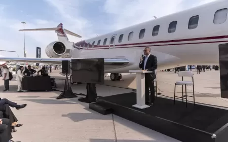 طائرة Global 8000 ترتقي بالفخامة مع تعاون أسطوري بين Bombardier و Elie Saab