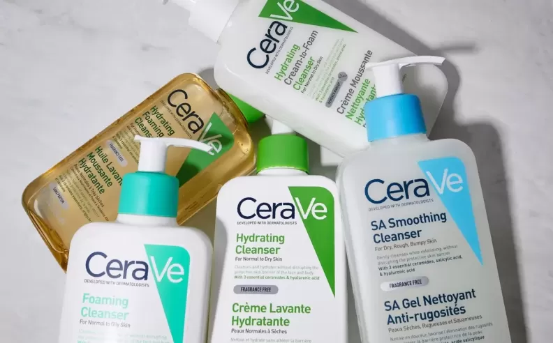 المنظف المفضل: CeraVe Hydrating Facial Cleanser