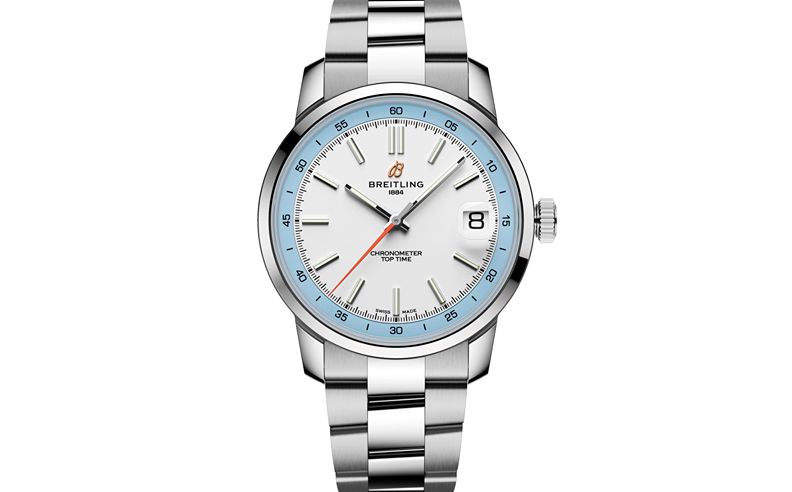 إصدارات بريتلينغ الرجالية: سوبر أوشن هيريتاج وكرونومات GMT وتوب تايم