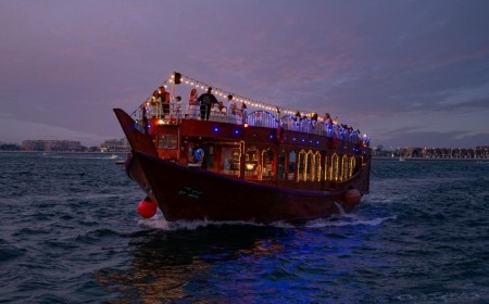 Ring In The New Year On The Water With Tour Dubai’s Dubai Marina Dhow Dinner Cruise