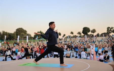 Dubai Yoga Brings Dubai Fitness Challenge to a Mindful Close with Thousands United in Sunset Session