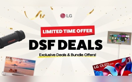 استكشفوا تجربة الترفيه المنزلي المثالية مع أفضل تلفزيونات إل جي خلال مهرجان دبي للتسوق